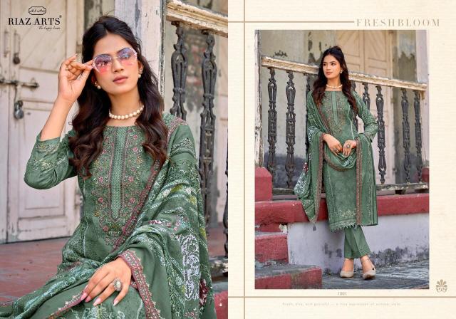Riaz arts bin saeed hitlist surbhi vol-20 catalog designer brand code dress material wholesalers